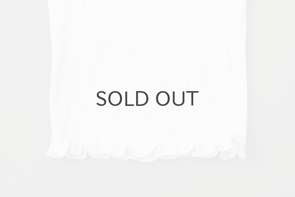 画像4: SPALLA LARGA SEMPLICE COTONE COSTINA PLISSE' 603 (BIANCO) (4)