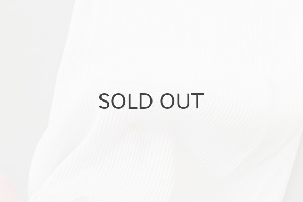 画像6: SPALLA LARGA SEMPLICE COTONE COSTINA PLISSE' 603 (BIANCO) (6)