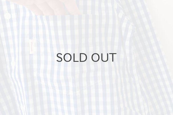 画像6: MAO COLLAR SHIRTS (GINGHAM) (6)