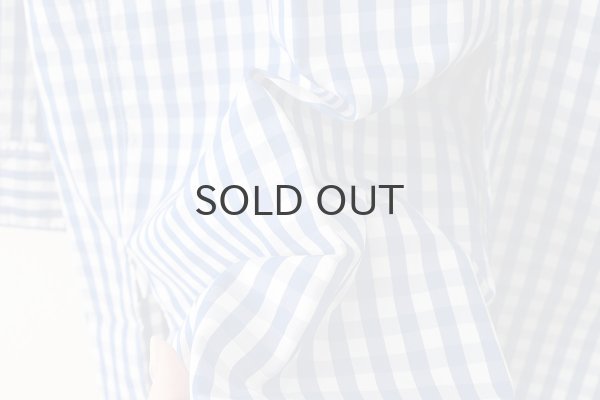 画像9: MAO COLLAR SHIRTS (GINGHAM) (9)