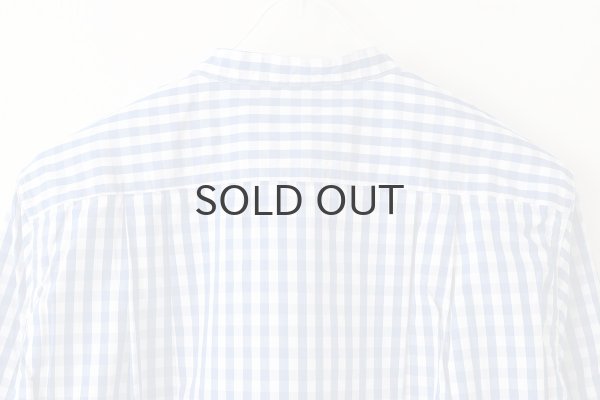 画像11: MAO COLLAR SHIRTS (GINGHAM) (11)