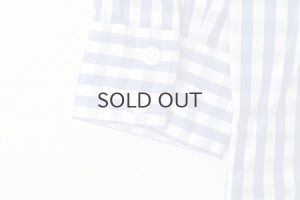 画像12: MAO COLLAR SHIRTS (GINGHAM) (12)