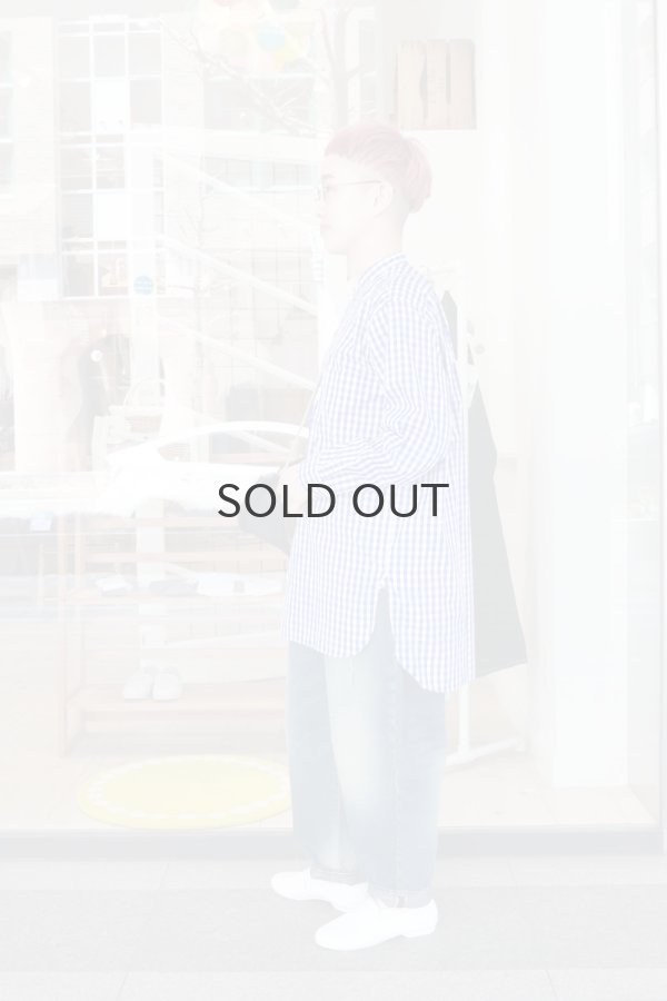 画像15: MAO COLLAR SHIRTS (GINGHAM) (15)