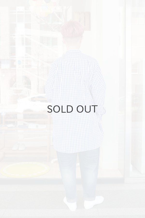 画像16: MAO COLLAR SHIRTS (GINGHAM) (16)