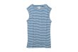 画像1: Panel-rib tanktop 848C (WHT-BU) (1)