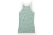 画像2: SALE!! Panel-rib Athletic tank 831C (WHT-GR) (2)