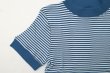 画像5: Panel-rib M/N Tee 829C (WHT-BU) (5)
