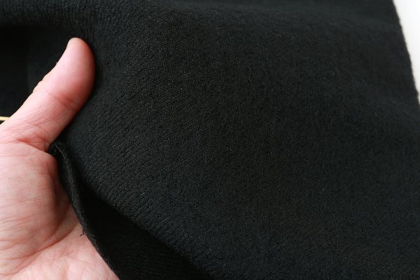 画像5: SALE15%OFF!! Wide Stole C/W Washed Twill (BK) (5)