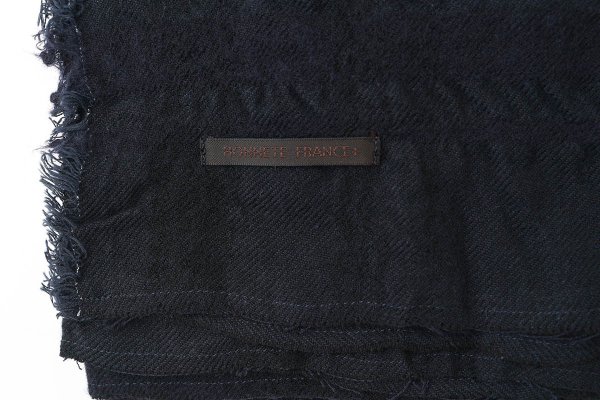 画像5: SALE15%OFF!! Wide Stole C/W Washed Shadow Check (NV) (5)