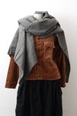 画像8: SALE15%OFF!! Wide Stole C/W Washed Twill (GY) (8)