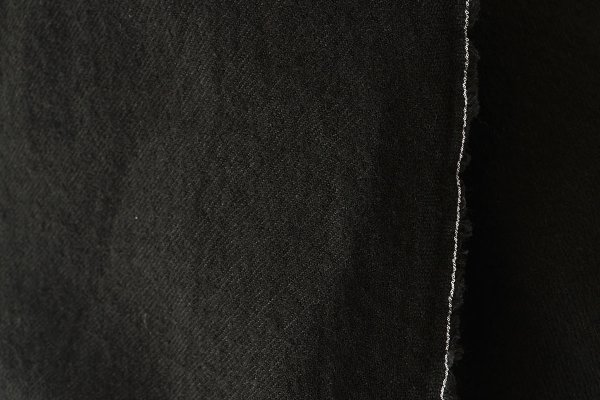 画像4: SALE15%OFF!! Wide Stole C/W Washed Twill (BK) (4)