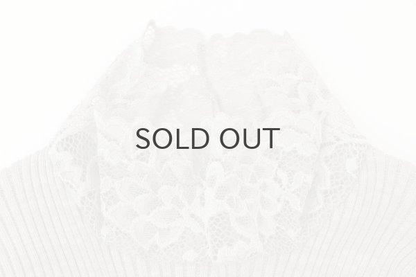 画像4: ML LUPETTO PLISSE' C/COLLO E POLSI PIZZO 304 (NOCE) (4)