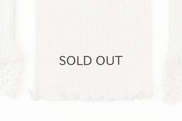 画像6: ML LUPETTO PLISSE' C/COLLO E POLSI PIZZO 304 (NOCE) (6)