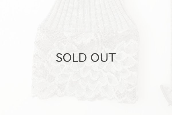 画像5: ML LUPETTO PLISSE' C/COLLO E POLSI PIZZO 304 (NOCE) (5)