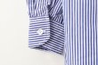 画像6: 別注!! BANDCOLLAR SHIRT LONDON STRIPE (DBL) (6)