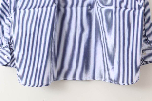 画像9: 別注!! BANDCOLLAR SHIRT LONDON STRIPE (DBL) (9)