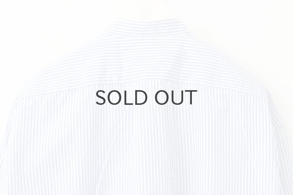 画像8: 別注!! BANDCOLLAR SHIRT LONDON STRIPE (BBL) (8)