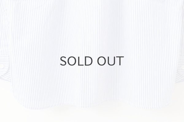 画像9: 別注!! BANDCOLLAR SHIRT LONDON STRIPE (BBL) (9)