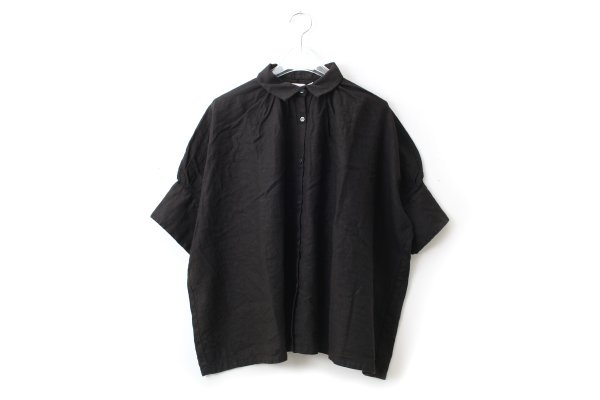 画像1: Half Sleeve Gather Shirts (EN) (1)