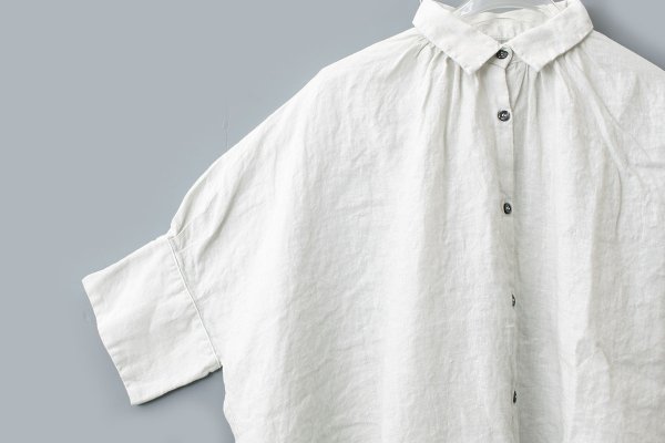 画像5: Half Sleeve Gather Shirts (SC) (5)
