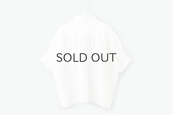 画像2: Half Sleeve Gather Shirts (SC) (2)