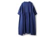 画像2: SALE15％OFF‼︎ Open Collar Gathered Dress (SB) (2)