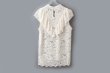 画像2: RWDania Lace LS Ruffle Lace Top 101261 (IV) (2)