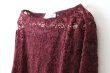 画像5: RWDania Lace LS Boatneck Lace T-shirt 101259 (TP) (5)