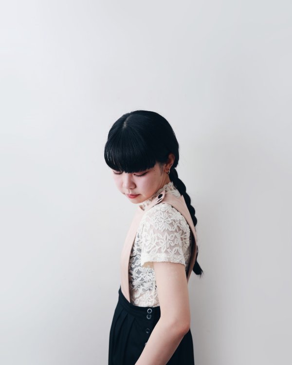 画像16: SALE!! RWDelicia Capsleeve Regular T-neck Top 100956 (BK) (16)