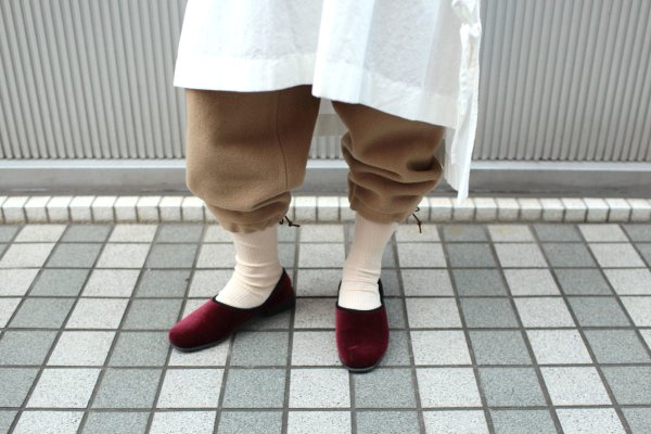 画像11: SALE20%OFF!! ベルベットスリッポンシューズ(GY) (11)