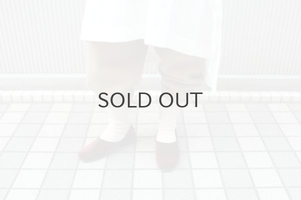 画像13: ベルベットスリッポンシューズ（BK） (13)