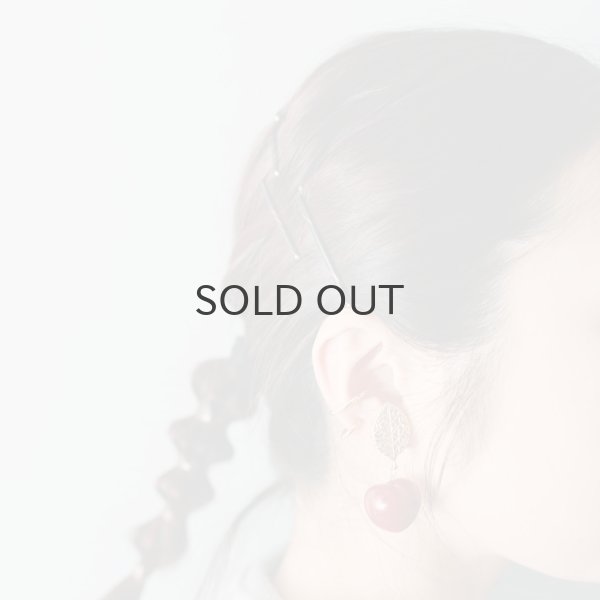 画像5: France dead stock チェリーイヤリング 大(OR) (5)