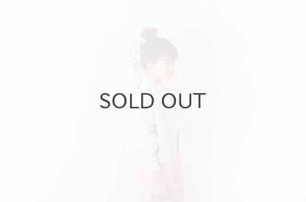 画像15: AMOSSAミラノリブ BIGパフスリーブカーディガン (BK:20) (15)