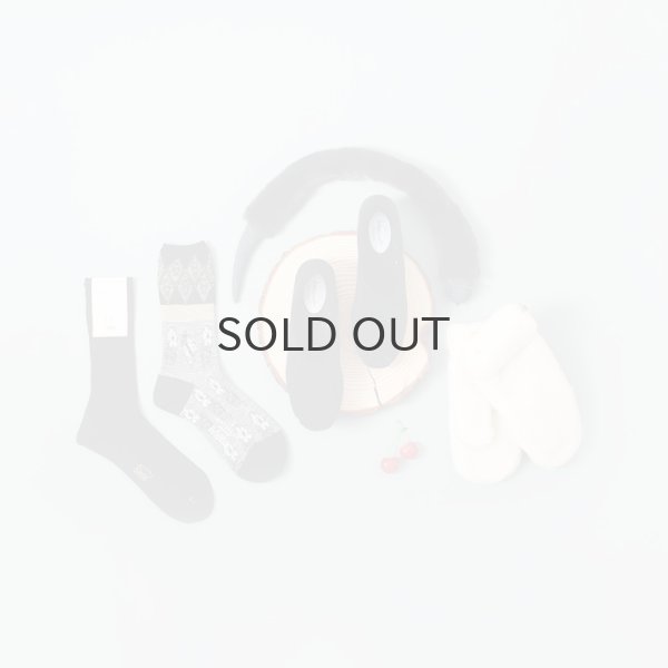 画像12: ベルベットスリッポンシューズ（BK） (12)