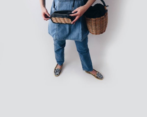 画像15: 【再入荷予約・1月下旬】牛ソフト籐付き長財布 E金具 (BKSL) (15)