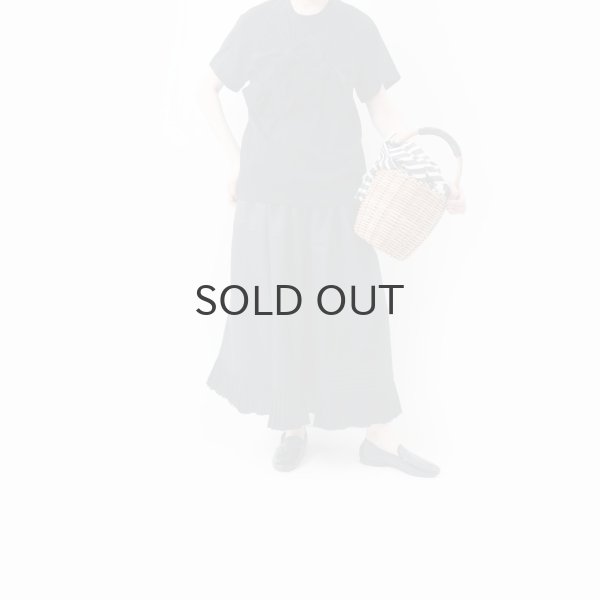 画像16: Gather Tuck Skirt (BK) (16)