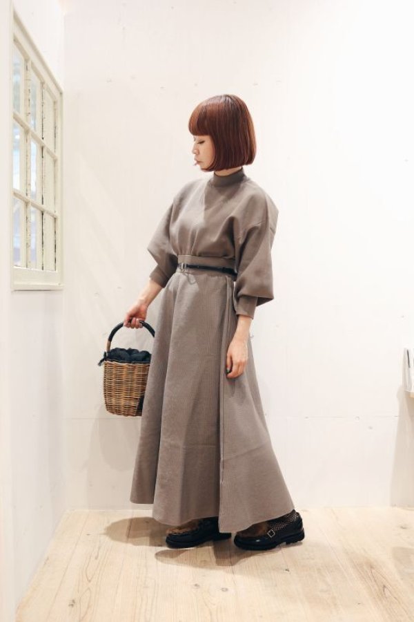 画像17: SALE!! 別注!! AMOSSAミラノリブパフスリーブ ハイネックプルオーバー (GYG:19) (17)