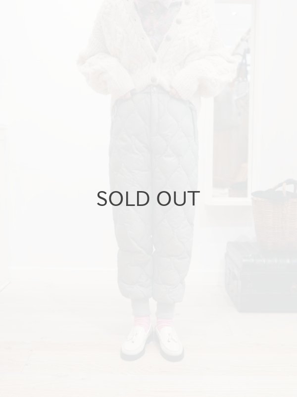 画像12: ミリタリー ダウンパンツ-ソフトシェル (TAION-131LSML-1:BK) (12)