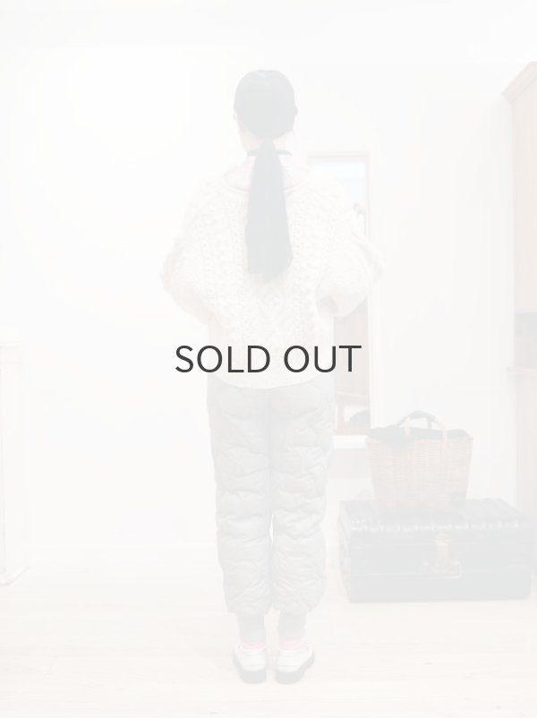 画像11: ミリタリー ダウンパンツ-ソフトシェル (TAION-131LSML-1:BK) (11)