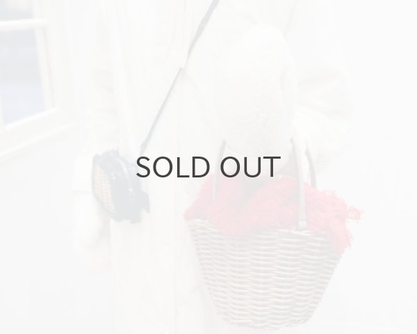 画像12: 牛ソフト籐付き長財布 E金具 (BK） (12)