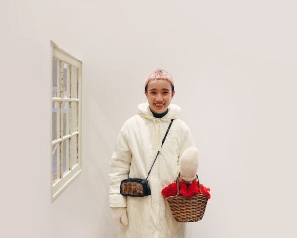 画像10: 【再入荷予約・1月下旬】牛ソフト籐付き長財布 E金具 (BK） (10)