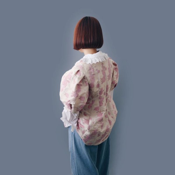 画像18: SALE40%OFF‼︎ Flower jacquard top (OF) (18)