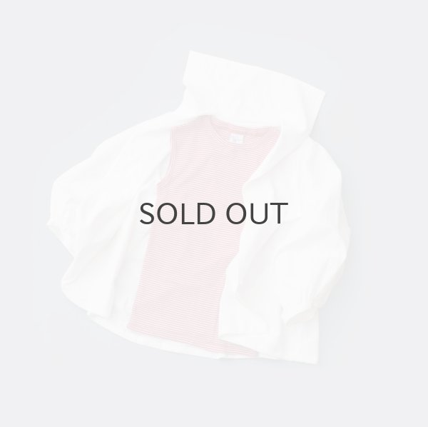 画像14: Panel-rib tanktop 848C (WHT-GN) (14)