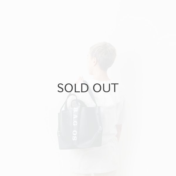 画像15: PVC Y字トート M・6号 PVCキャンバス (14531:BKBK) (15)