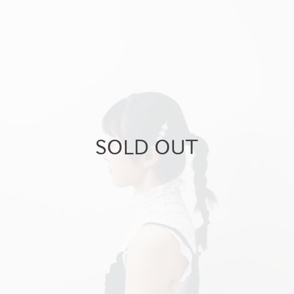 画像9: pearl×crystal hair pin (30739) (9)