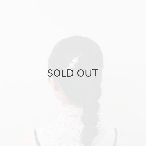 画像11: pearl×crystal hair pin (30739) (11)