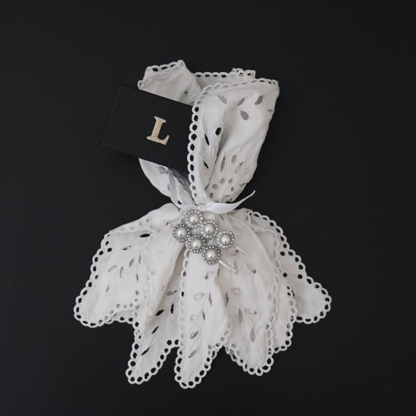 画像6: pearl×crystal hair pin (30739) (6)