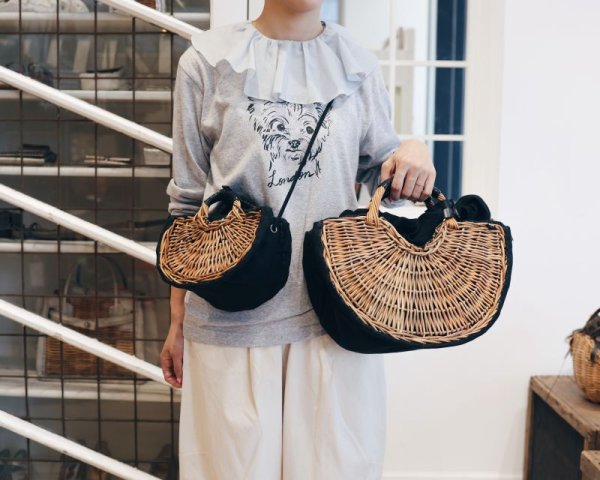 画像19: デニム・扇トートミニ (15580:BL) (19)