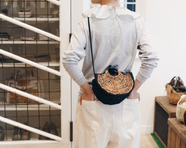 画像18: デニム・扇トートミニ (15580:BL) (18)