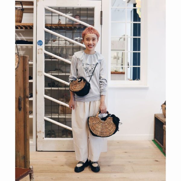 画像20: デニム・扇トートミニ (15580:BL) (20)